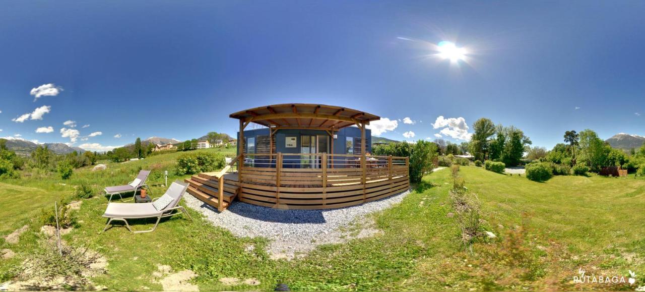Camping-Hotel De Plein Air Les 2 Bois Baratier Esterno foto
